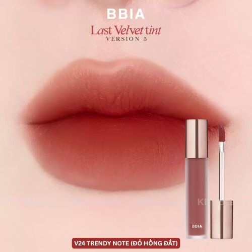 Son Kem Mịn Như Nhung Bbia Last Velvet Tint 5g